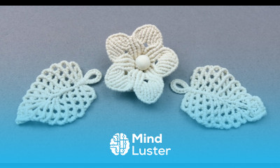 MACRAME LEAF TUTORIAL