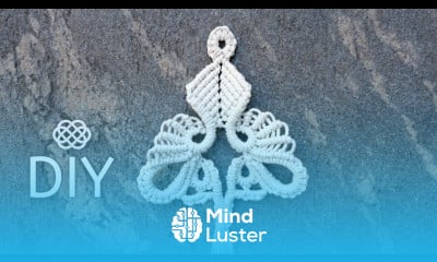 DIY MACRAME DESIGN ELEMENT IN ROCOCO STYLE