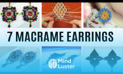 7 MACRAME EARRING IDEAS