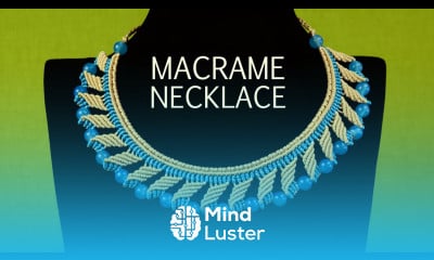Nefertiti Macramé Necklace Tutorial Macrame School