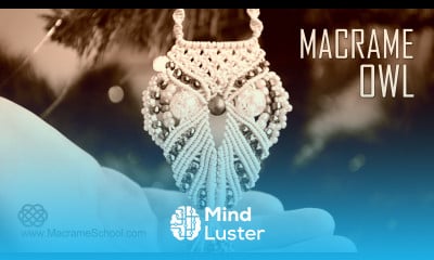 Beaded Macramé Owl Teaser