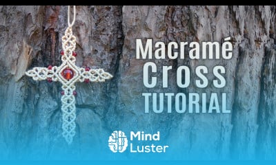 MACRAMÉ CROSS TUTORIAL