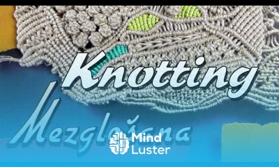 KNOTTING BOOK with MACRAME PATTERNS