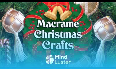 Macrame Christmas Crafts and DIY ideas 