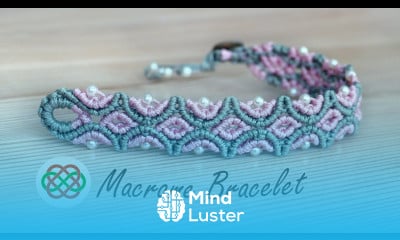 Kiss of Spring Macramé Bracelet NEW Pattern Tutorial