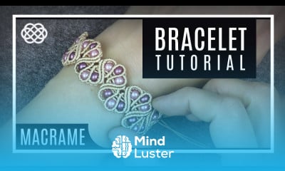 Floral Macrame Bead Bracelet NEW Pattern Tutorial