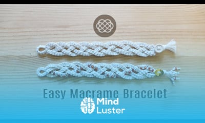 EASY SQUARE KNOT BRAID BRACELET TUTORIAL