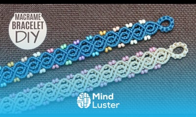 Elegant Double Wave Bracelet Tutorial by Macrame School