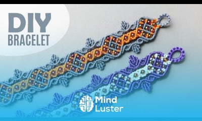 Gothic Inspired Macramé Bracelet Tutorial