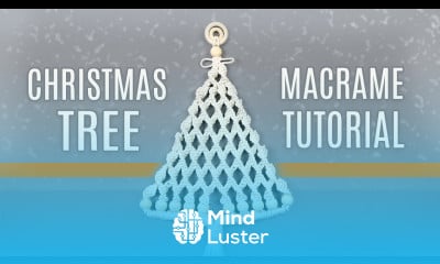 DIY MACRAMÉ  CHRISTMAS TREE TUTORIAL  ARBOL de NAVIDAD  CHRISTMAS CRAFTS