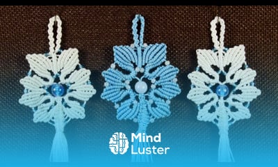 Alternate Snowflake Tutorial by Macrame School