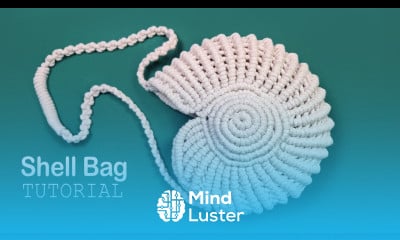 DIY Macrame Shell Bag Beautiful Seashell Pattern Step by Step Tutorial