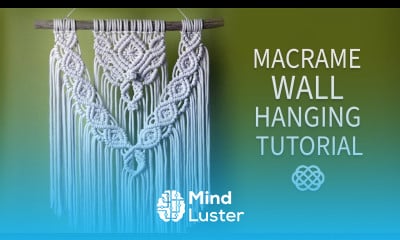 Large Macrame Wall Hanging Pattern