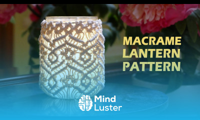 Beautiful Macrame Lantern Pattern