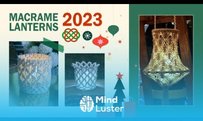 MACRAME LANTERNS 2023 macrame