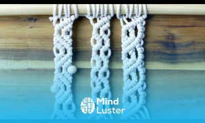 Learn 3 Wavy Macrame Patterns - Mind Luster