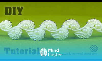 DIY Angel Wings Macramé Shell Bracelet Tutorial