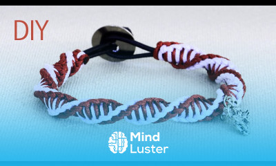 DIY Macrame Double Spiral Bracelet Tutorial