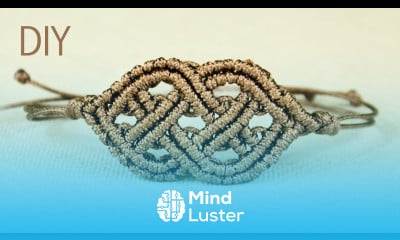 Celtic Style Macrame Bracelet