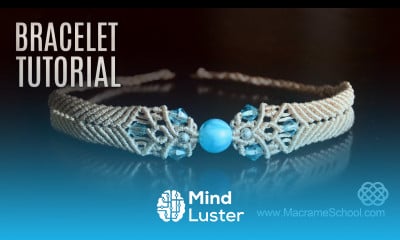 Big Bead Boho Bracelet Tutorial by Macrame School