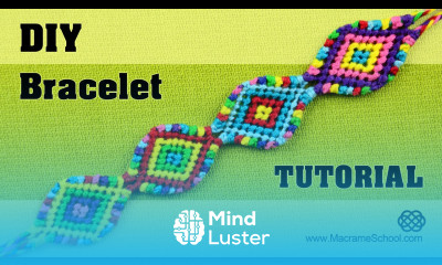 Macramé Indian Bracelet Tutorial 