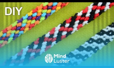 Rag Rug Friendship Bracelet DIY Tutorial