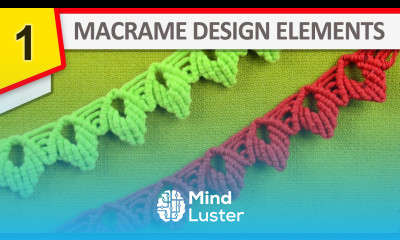 Design Elements Macrame edging