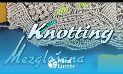 KNOTTING BOOK with MACRAME PATTERNS