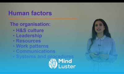 Managing Risks Human Factors