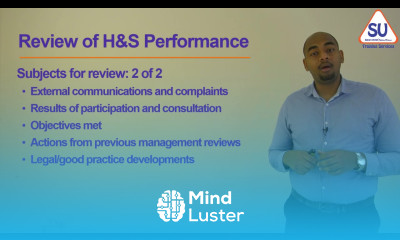 HSE Monitoring Measuring H S Performance Review