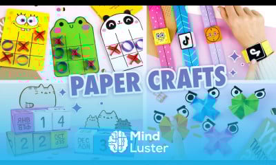 Оригами Идеи из бумаги Бумажные Поделки на каникулы Origami Paper Crafts ideas for holidays