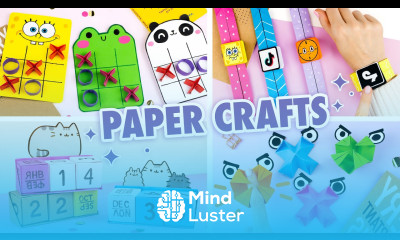 Оригами Идеи из бумаги Бумажные Поделки на каникулы Origami Paper Crafts ideas for holidays