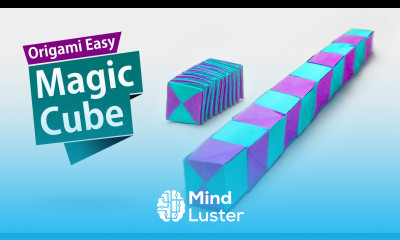 DIY Origami Magic Cube Transformation Cube 10 pieces