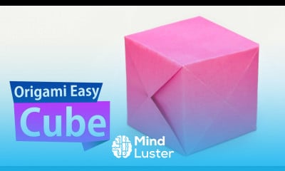 How to make Origami Easy Cube Origami Kolay Küp