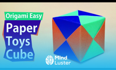 How To Make Origami Paper Toys Cube