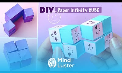 How to make a paper Infinity Cube Infinity cube fidget toy viral TikTok fidget toys