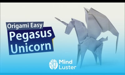 Origami Pegasus Unicorn Remake by Meysam
