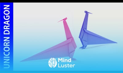 Origami Unicorn Dragon Origami Easy