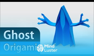 How to Make a Scary Origami Ghost Step by Step Tutorial