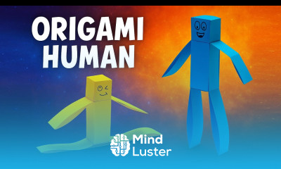 Easy Human Origami — Shockingly Simple But Looks Amazing
