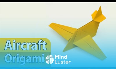 How To Make Origami Airplane