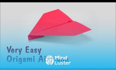 Fly High with This Easy Origami Airplane  origami easy for beginners but cool