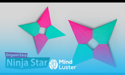 How To Make a Paper Ninja Star Shuriken Remake by Meysam