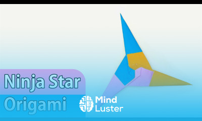 How To Origami Ninja Star Origami Easy