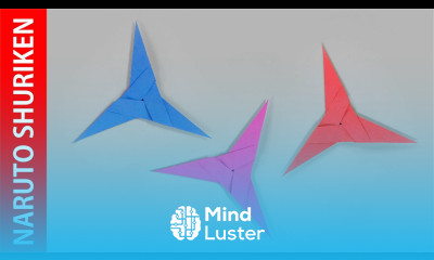 MAKING NARUTO SHURIKEN FROM PAPER How To Make a Naruto Shuriken