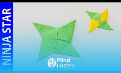 How To Make a Paper Ninja Star Shuriken Origami