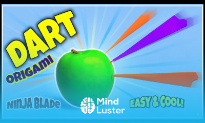 Origami Dart Tutorial  Easy Paper Ninja Blade That Flies Far