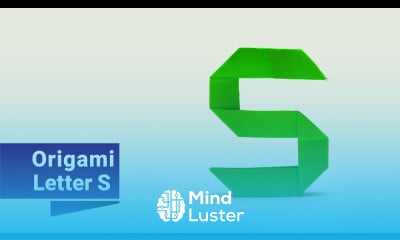 Origami Capital Letter S