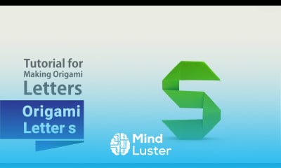 Origami Small Letter s