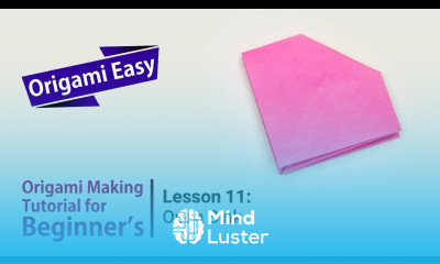 Origami Basics Lesson 11 Open Sink